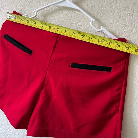 Native Rose Red High Rise Shorts - Picture 3 of 5